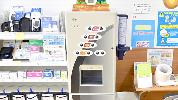 調剤薬局ツルハドラッグ西大通店のフリーサービス