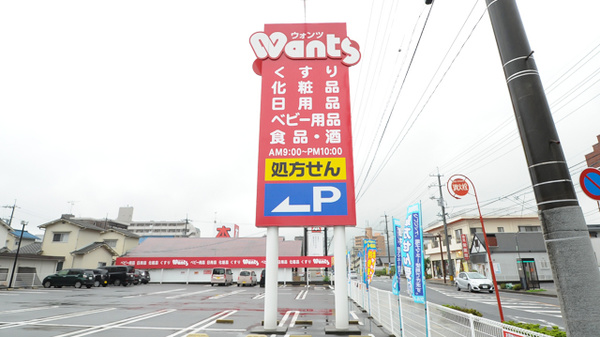 ウォンツ大竹薬局の看板