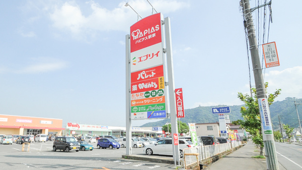 ウォンツハピアス駅家薬局の看板