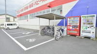 ウェルネス薬局　出雲駅南店の駐輪場