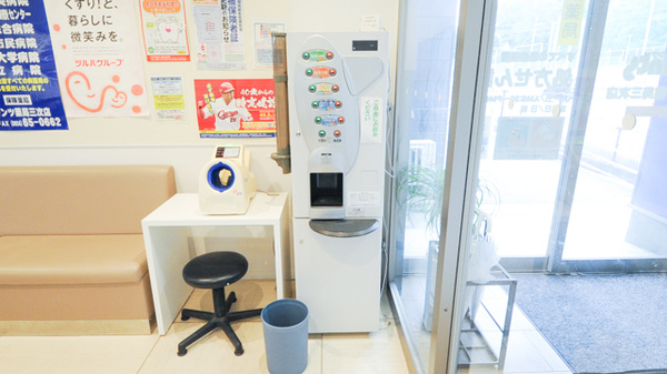 ウォンツ薬局三次店の血圧計
