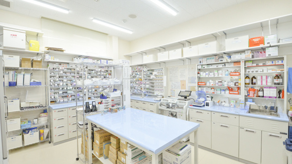 ウェルネス薬局　淀江店の調剤室