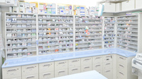 ウェルネス薬局　大庭店の薬棚