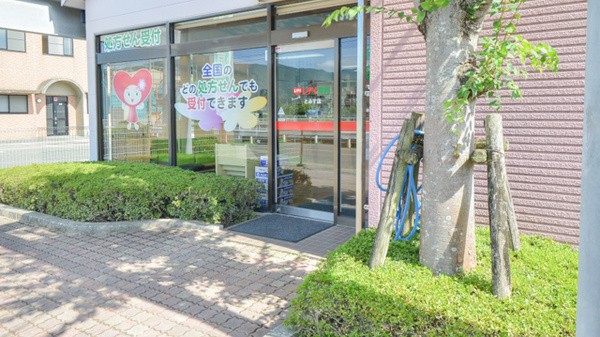 レデイ薬局とみす店の入口