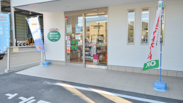 レデイ薬局小豆島池田店の入口