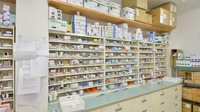 レデイ薬局小豆島池田店の薬棚