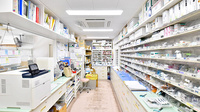 ツルハ薬局一社店の調剤室