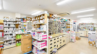 ツルハ薬局宝地店の調剤室
