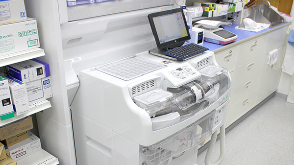 調剤薬局ツルハドラッグ八戸江陽店の調剤器具