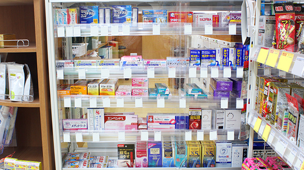 調剤薬局ツルハドラッグ弘前アルカディア店の一般医薬品
