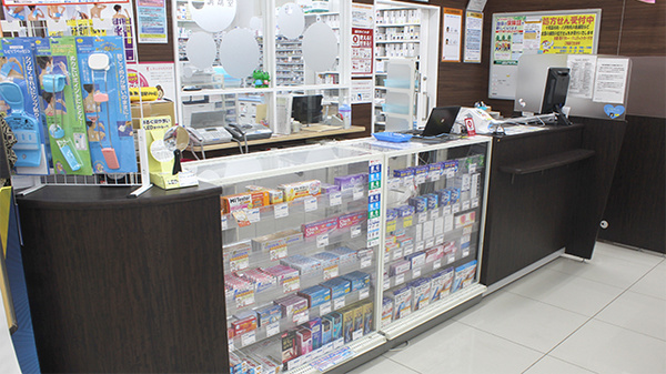 調剤薬局ツルハドラッグ十和田店の受付/カウンター