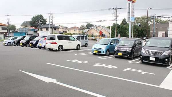 調剤薬局ツルハドラッグ宇都宮野沢店の駐車場