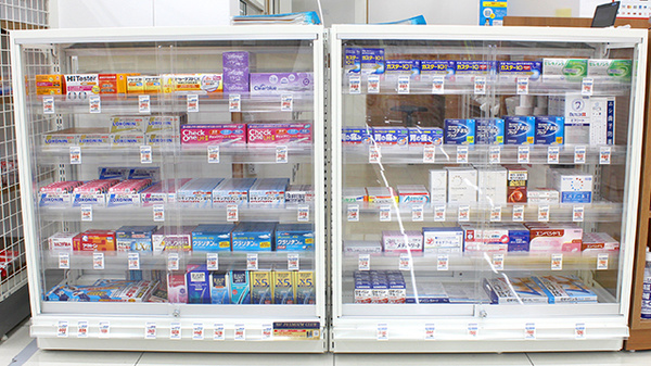 調剤薬局ツルハドラッグ韮崎本町店の一般医薬品