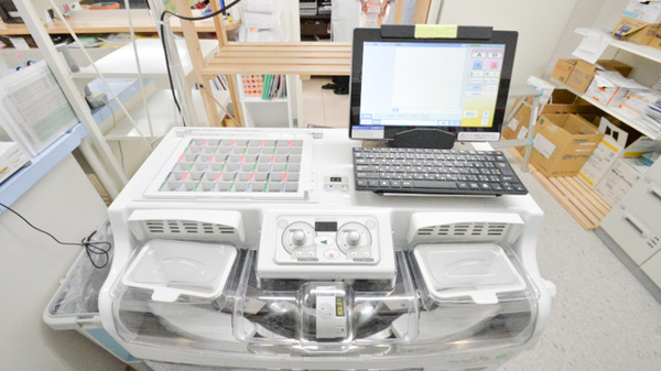 調剤薬局ツルハドラッグ湖南岩根店の調剤器具