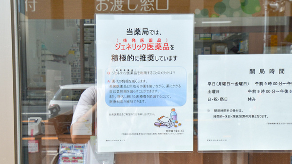 調剤薬局ツルハドラッグ蒲生四丁目駅前店のジェネリック対応
