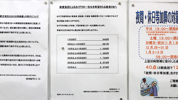 薬局くすりの福太郎吉川駅前店の一包化対応
