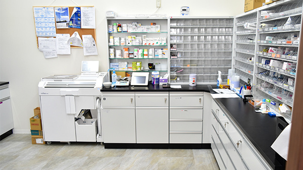 いちえ薬局　中小森店の調剤室