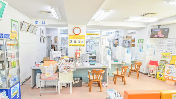 ナカジマ薬局　野幌店の受付/カウンター