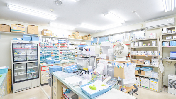 ナカジマ薬局　野幌店の調剤室