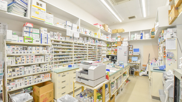 サツドラ薬局真駒内緑町店の調剤室