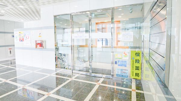 ナカジマ薬局　札幌在宅調剤センターの入口