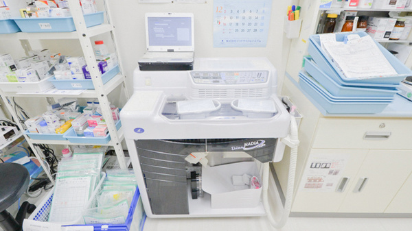 ナカジマ薬局　札幌在宅調剤センターの調剤器具