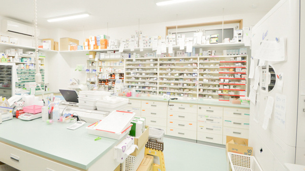ナカジマ薬局　北41条店の調剤室