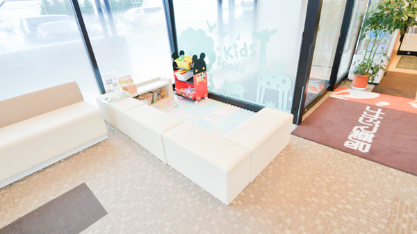 ナカジマ薬局　ひらおか店のキッズ用設備