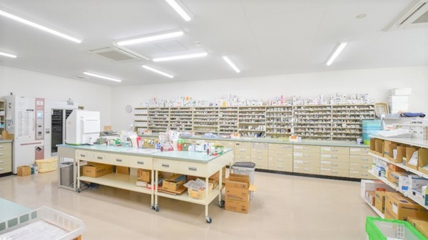 サツドラ薬局　曙店の調剤室