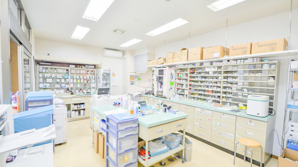 ナカジマ薬局　サンセイ柏木店の調剤室