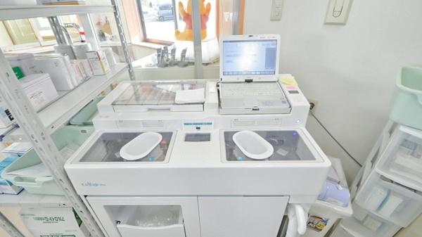 ナカジマ薬局　サンセイ本店の調剤器具