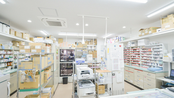 ナカジマ薬局　サンセイ中央店の調剤室