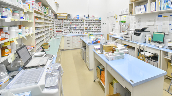 サツドラ薬局　小樽若松店の調剤室