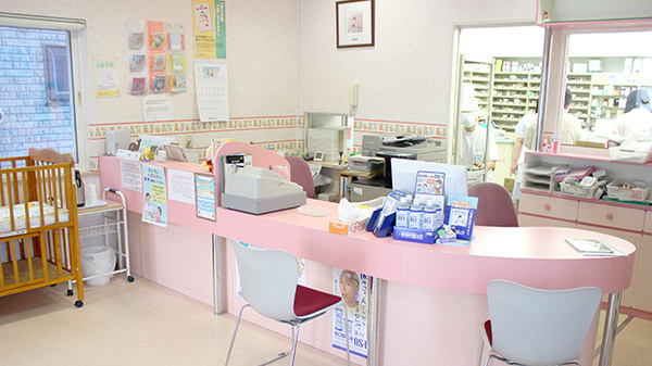 ふじさわ薬局末広5条店の受付/カウンター