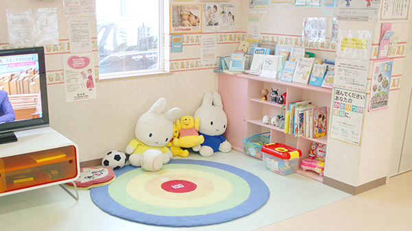 ふじさわ薬局末広5条店のキッズ用設備