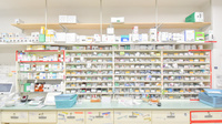ナカジマ薬局　しもかわ店の薬棚