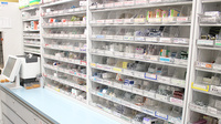 まつもと調剤薬局の薬棚
