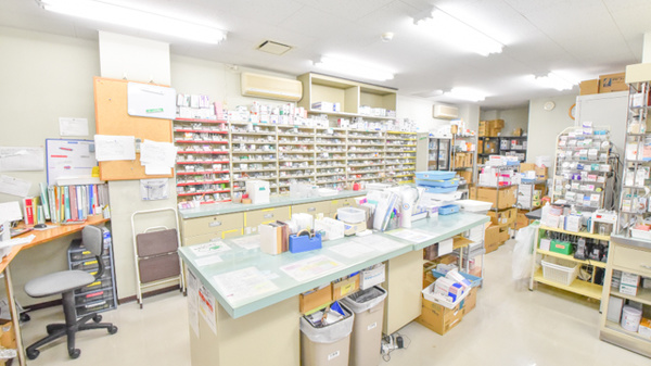 ナカジマ薬局　めむろ店の調剤室