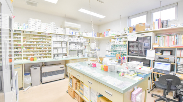 ナカジマ薬局　はくりんだい店の調剤室