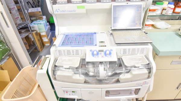 ナカジマ薬局　はくりんだい店の調剤器具
