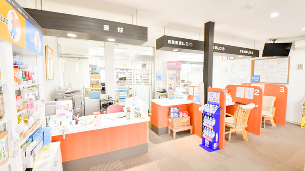 ナカジマ薬局　啓北店の受付/カウンター