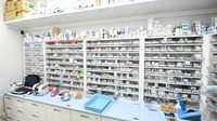 ナカジマ薬局　白樺店の薬棚