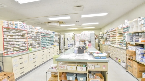 ナカジマ薬局　北見日赤前店の調剤室