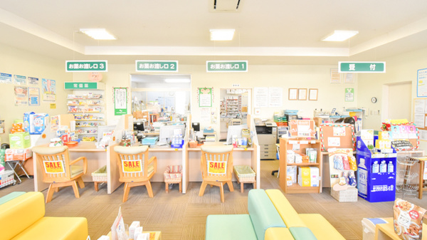 ナカジマ薬局　小清水店の受付/カウンター