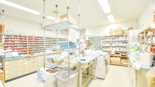 ナカジマ薬局　はまなす店の調剤室