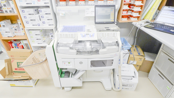 わかやぎ調剤薬局の調剤器具