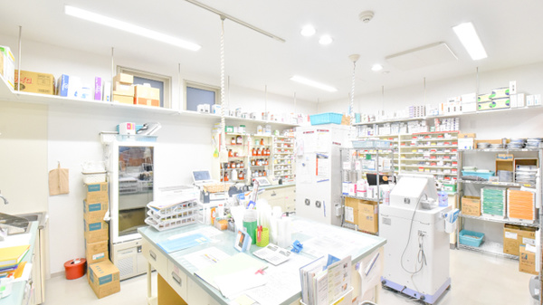 ナカジマ薬局　つきがた店の調剤室