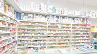 ナカジマ薬局　つきがた店の薬棚
