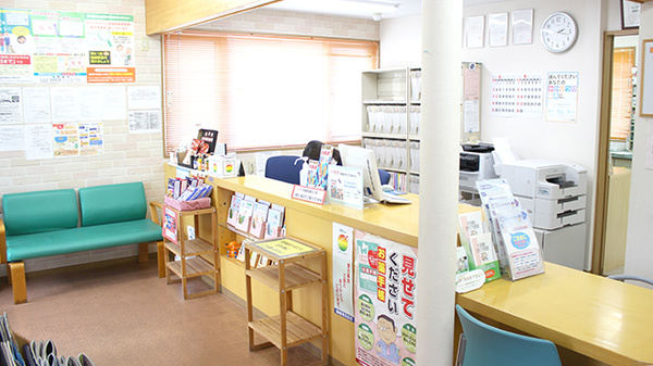 すずらん調剤薬局勝田店の受付/カウンター