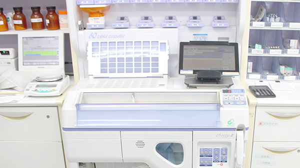 サン調剤薬局 東バイパス店の調剤器具